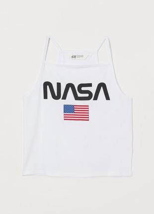 Детская майка топ nasa h&amp;m на девочку - подростка 40601
