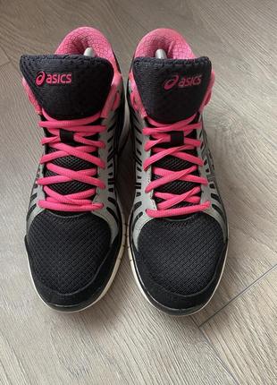 Кроссовки ботинки высокие кроссовки asics gel 38(24см)3 фото