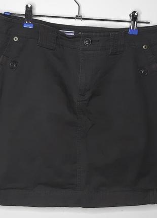 Короткая юбка из коттона