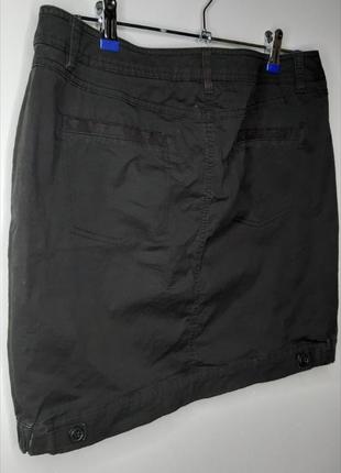 Короткая юбка из коттона4 фото