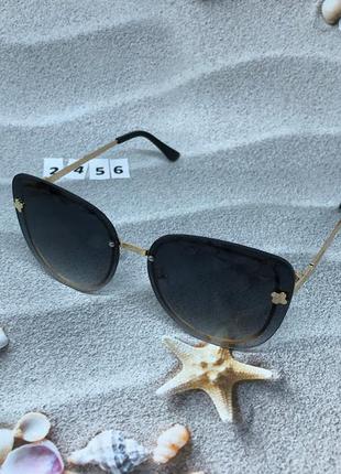 Чорні сонцезахисні окуляри к. 24564 фото