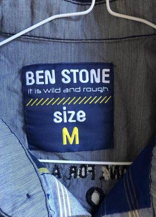 Рубашка в клетку ben stone2 фото
