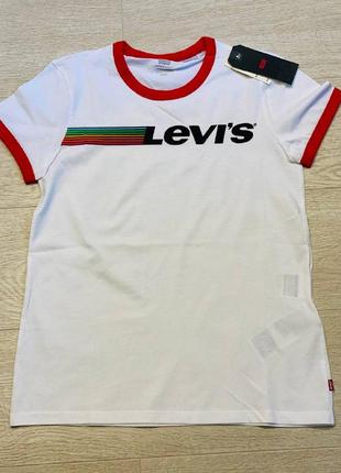 Женская футболка levis s, только оригинал2 фото