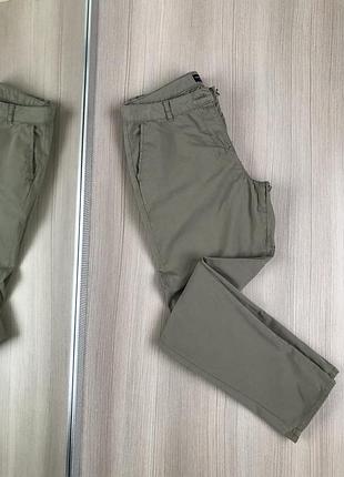 Штани  dorothy perkins брюки котон базові хакі