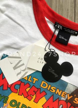 Футболка disney zara из микки и минни4 фото