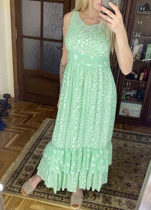 Платье сарафан этно, бохо, прованс, индия casual&co.1 фото