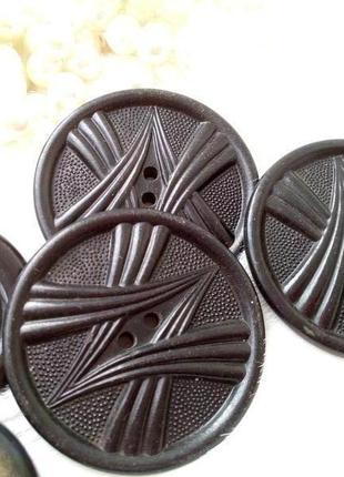 Гудзики бакелітові срср радянські величезні старовинні лот