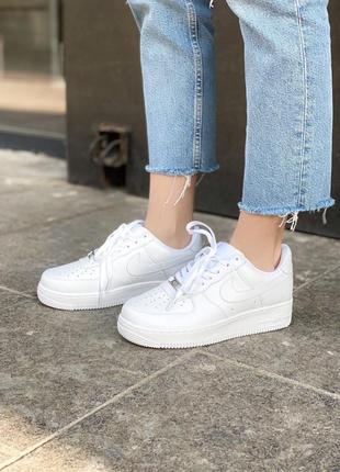 Кросівки air force 1 white кроссовки10 фото