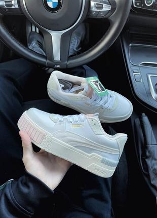 Кросівки puma cali sport mix “white-marshmallow” кроссовки2 фото