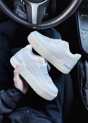 Кросівки puma cali sport mix “white-marshmallow” кроссовки3 фото