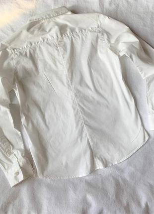 Filippa k дизайнерская женская классическая белая рубашка3 фото