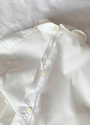 Filippa k дизайнерская женская классическая белая рубашка5 фото