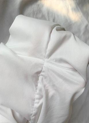 Filippa k дизайнерская женская классическая белая рубашка8 фото