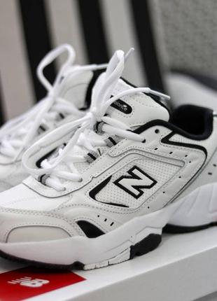 Кроссовки new balance 452 white black9 фото