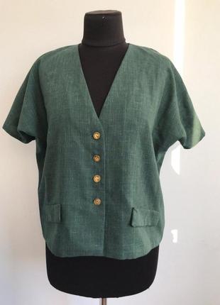 Винтажная блуза ретро 80-90х