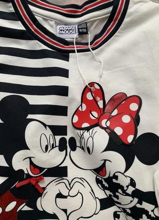 Футболка на длинный рукав от original marines minnie disney