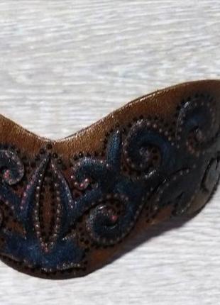 Браслет из кожи ручной работы