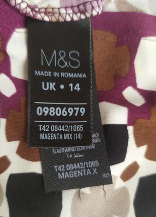 Сукня трикотажне міді футляр m&s, 14 6