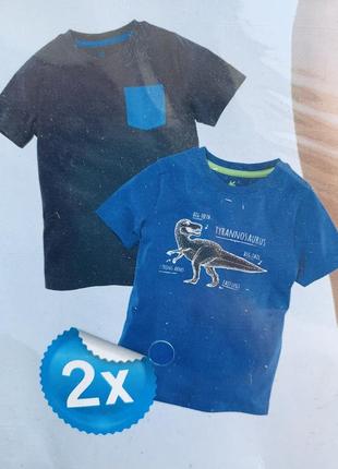 Набор футболок с динозавром3 фото