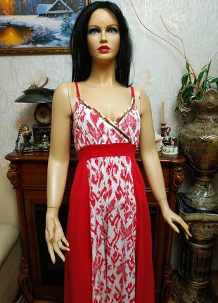 Бавовняна сукня bhs сарафан великого розміру плаття котоновое платье7 фото