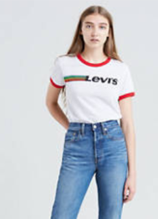 Женская футболка levis s, только оригинал