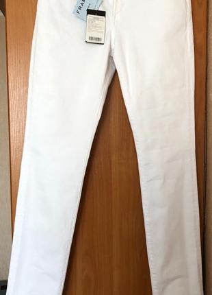 Джинсы frame denim men’s l’homme slim white jeans2 фото