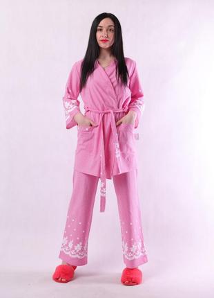 Домашний комплект-пижама 4 предмета4 фото