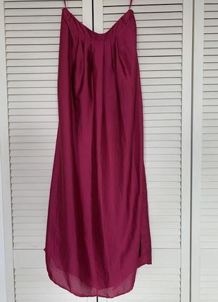 Шифоновая длинная, легкая, нарядная, летняя юбка в пол1 фото