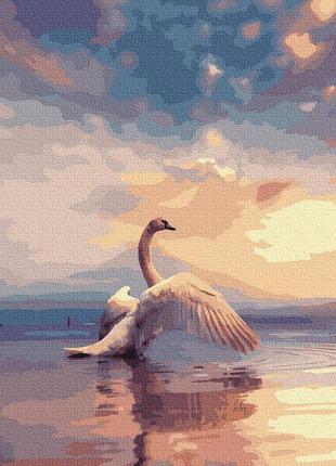 Картина по номерам грациозный взлёт рейн 6