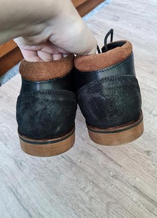 Туфли мужские ботинки броги кожаные minelli4 фото
