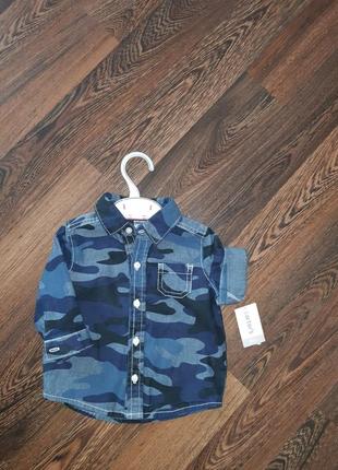 Carters рубашка