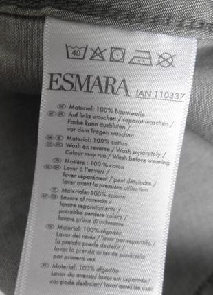 Джинсовая  рубашка esmara. размер 38 евро.8 фото