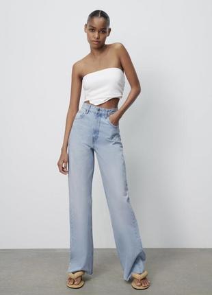 Джинси zara wide leg нова колекція1 фото