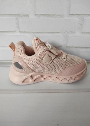 Текстильные кроссовочки на девочек 5