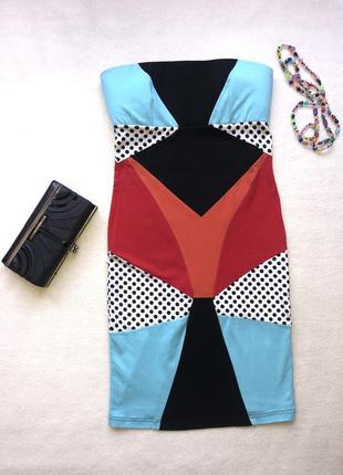 Бандажное вечернее платье футляр river island