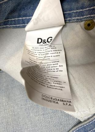 Джинсы d&g, св. синие5 фото