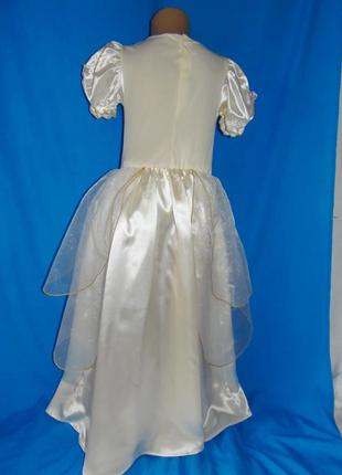 Свадебное платье рапунцель на 9-10 лет8 фото