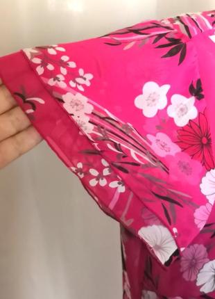 Шикарная шифоновая летняя блуза uk144 фото