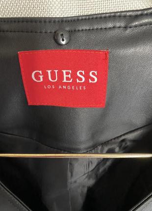 Шкіряна куртка guess5 фото