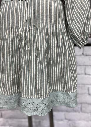 Лляне плаття бохо  asos платье из льна бохо 4