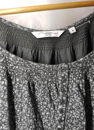 Кофта блуза хлопковая 44 46 размер серая женская котон cotton2 фото