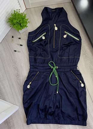 Сукня gizia синє 38 комбінезон спідниця італія костюм гизия