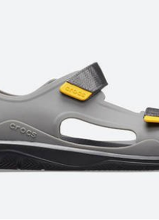 Сандалии crocs swiftwater expedition slategrey 2