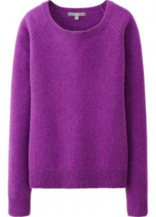 Новий вовняний светр із трикутним вирізом фірми uniqlo розмір s