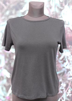 Чорна футболка h&m