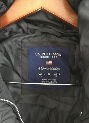 Новое демисезонное пальто u.s. polo assn., оригинал сша, размер s3 фото