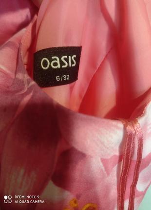 35 хлопковое красивое летнее розовое платье с юбкой полусолнце хлопок плотный4 фото