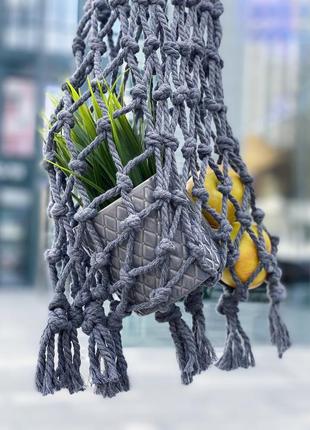 Авоська сумка плетёная шопер эко2 фото