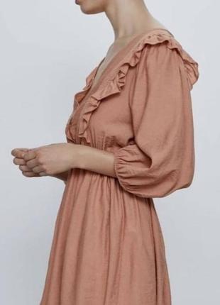 Милое  романтичное платье zara 4