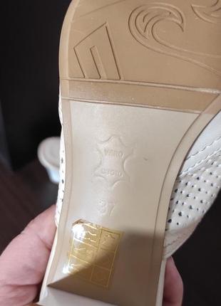 Перламутрові шьопки/ мюли шкіра розпродаж